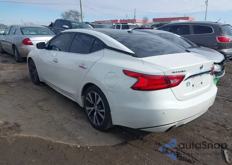 2016 Nissan Maxima 3.5 Platinum из США, поврежденный, VIN 1N4AA6AP9GC405143